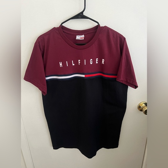 TOMMY Hilfiger Corp Stripe Logo T-Shirt - Picture 2 of 8